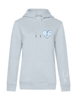 Ammersee & BE KIND - Hoodies S Herz - hellblau
