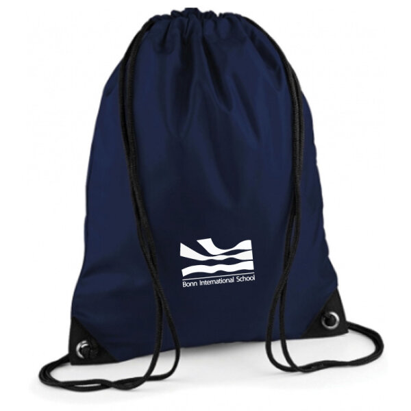 BONN Int. Schoo PE Kit Bag, navy